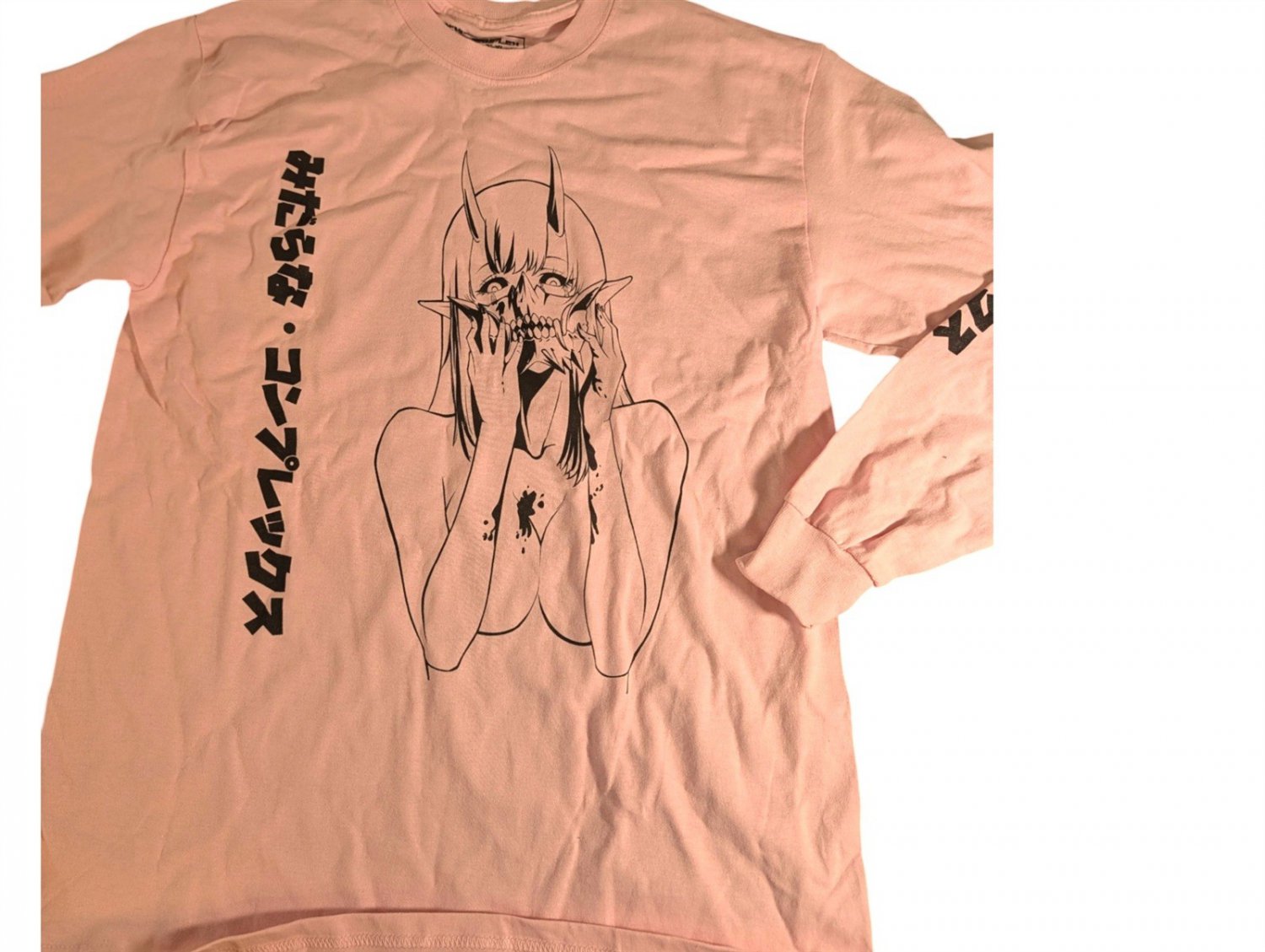 LEWD COMPLEX - Devil Girl Pink LS T-Shirt ~Never Worn~ S M L XL
