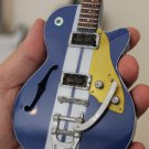 EDDIE VEDDER - Blue Custom 1:4 Scale Replica Guitar ~New~