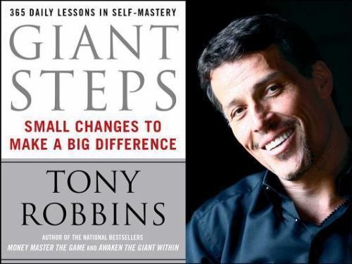 Giant Steps : Small Changes to Make a Big Difference by Anthony Robbins (1994, P