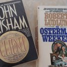 241 The Client by John Grisham and The Osterman Weekend by Robert Ludlum