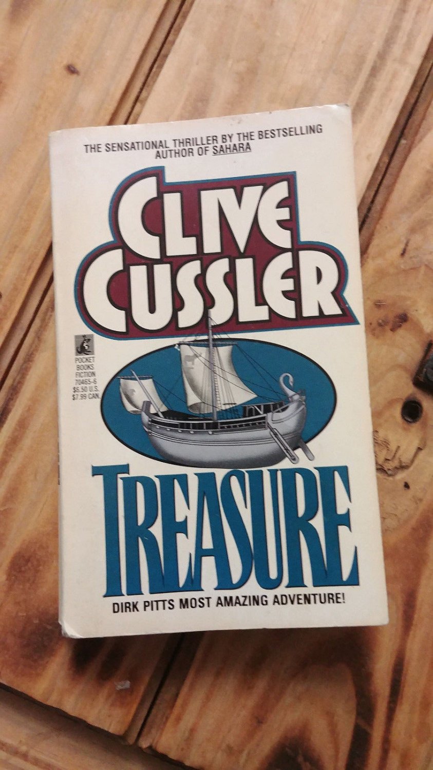 Dirk Pitt: Treasure by Clive Cussler (1989, Paperback)