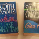 2/4/1 I'll Take Manhattan by Judith Krantz & Glass Houses by Stella Cameron