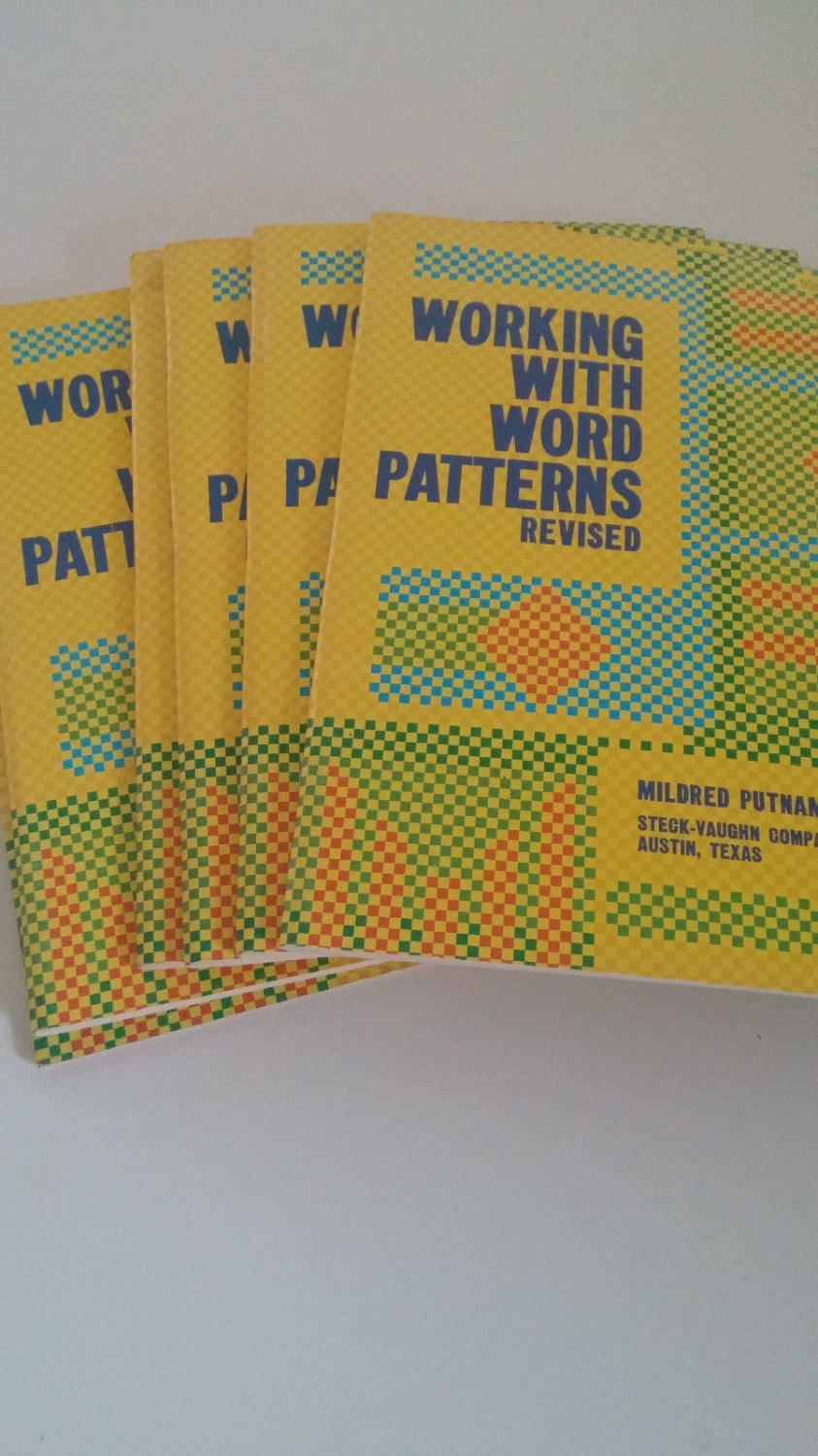 Working With Word Patterns by Mildred Putnam (1978, Paperback, Revised)