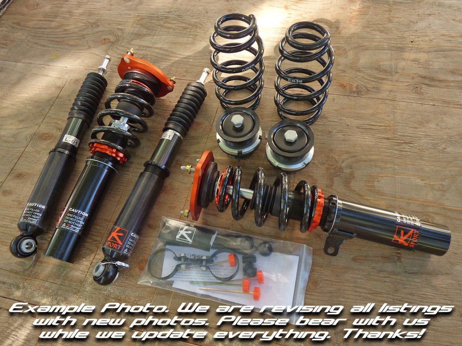 KSport Coilovers Gravel Rally for 19881991 Honda Civic CRX Adjustable Damping