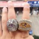 2 pcs per set 2000 2012 Baltimore Ravens Super Bowl Championship rings repl