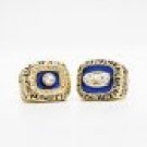 1972 1973 Miami Dolphins championship ring set 2 pcs replica football champ