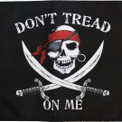 Don"t Tread on Me Pirate - 12"X18" Nylon Flag (Swords)