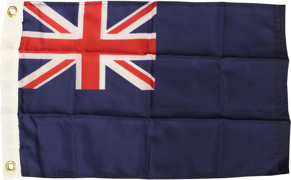 United Kingdom Blue Ensign - 12"X18" Nylon Flag
