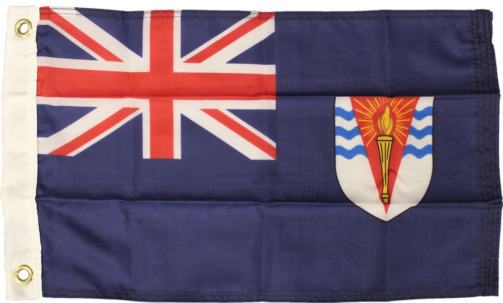 British Antarctic Territory (Blue) - 12"X18" Nylon Flag