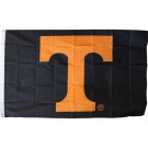 University of Tennessee - 3" x 5" Polyester Flag (Black Background)