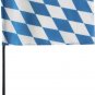 Bavaria - 4" X 6" Stick Flag