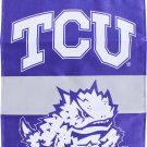 Texas Christian University (TCU)  - 13"x18" 2-Sided Garden Banner