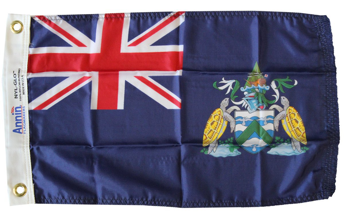 Ascension Islands - 12"X18" Nylon Flag