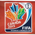 Canada World Cup 2015 - 3" x 5" Polyester Flag