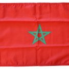 Morocco - 12""X18"" Nylon Flag