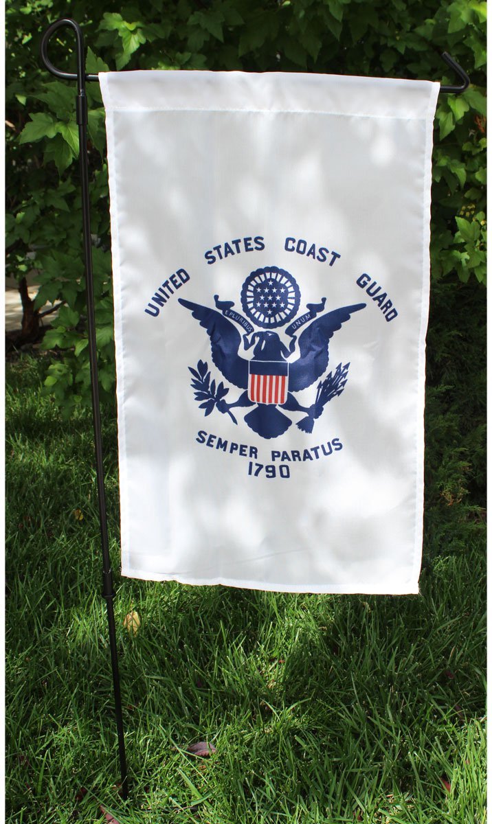 Coast Guard - 12""x18"" Garden Banner