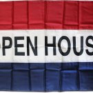 Open House - 3"X5" Nylon Flag