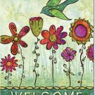 Groovy Blooms Toland Art Banner