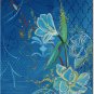 Magnolia on Blue Toland Art Banner