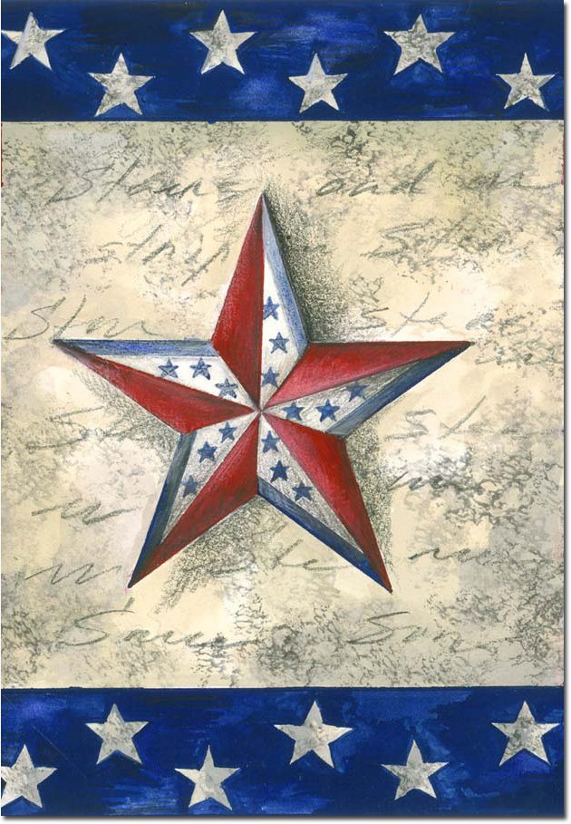 Stars on Star Toland Art Banner
