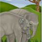 Safari Smooches Toland Art Banner
