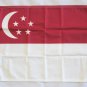 Singapore - 12""X18"" Nylon Flag