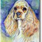 Cocker Spaniel - 11"x15" 2-Sided Garden Banner