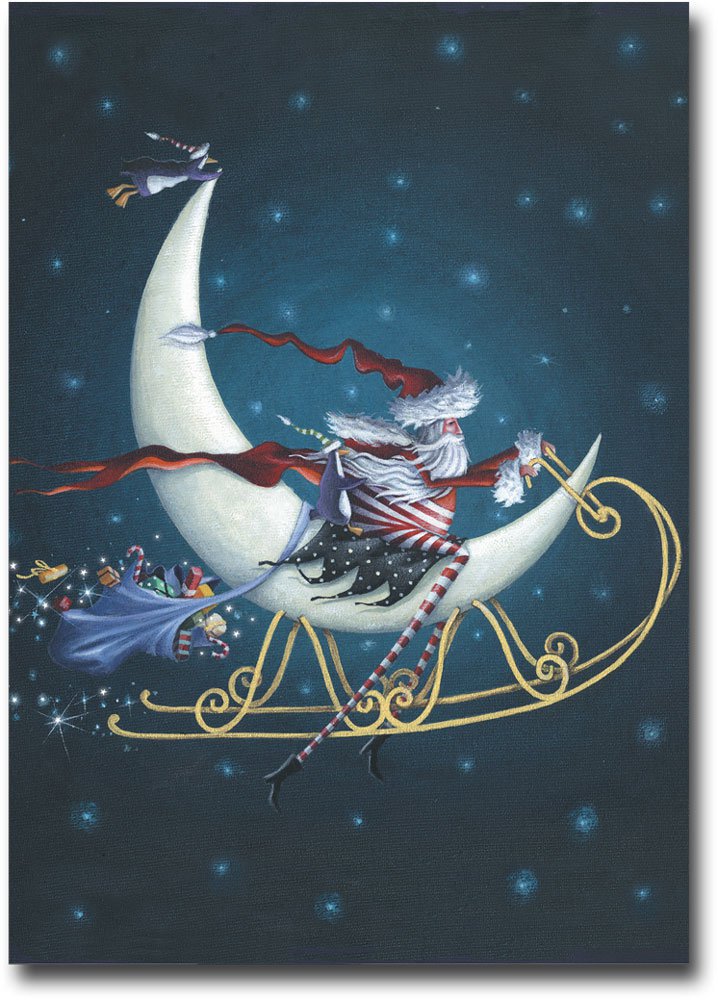 Sleigh Ride Toland Art Banner