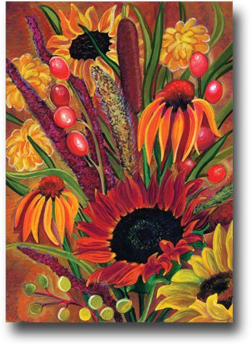 Cattail Bouquet Toland Art Banner