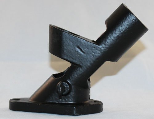 1"" Heavy Duty Cast-Iron Bracket (Black)