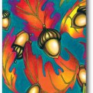 Autumn Acorns Toland Art Banner