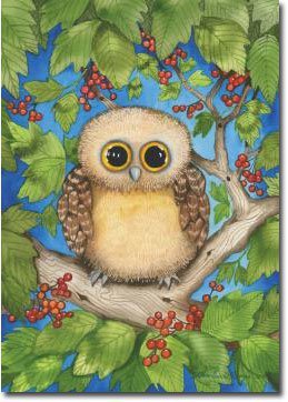 Hoot Hoot Toland Art Banner