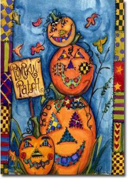 Pumpkin Patch Toland Art Banner