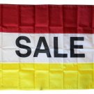 Sale - 3"X5" Nylon Flag (red/white/yellow)