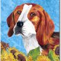 Beagle (Dog Days of Summer) - 11""x15"" 2-Sided Garden Banner