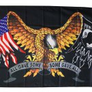 POW-MIA - 3"X5" Polyester Flag (Some Gave All)