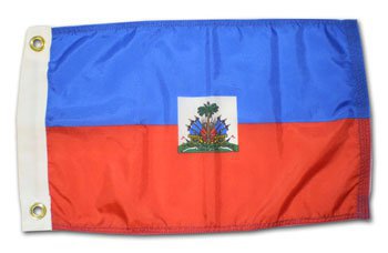 Haiti - 12""X18"" Nylon Flag (State)