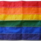 Rainbow - 12"" x 18"" Nylon Flag