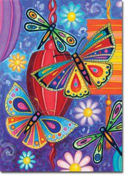 Bright Wings Toland Art Banner