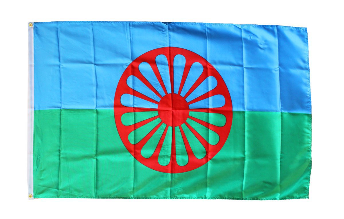 Romani - 3"X5" Polyester Flag