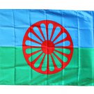 Romani - 3"X5" Polyester Flag