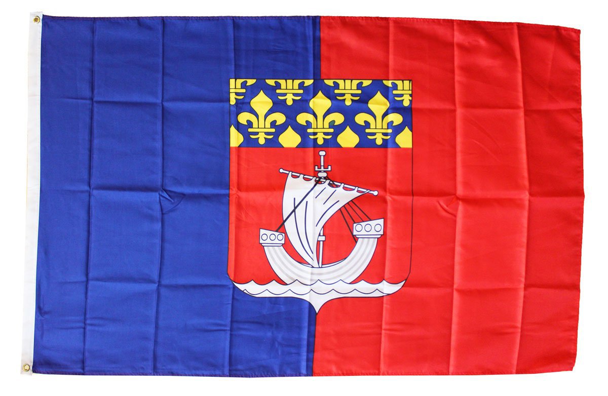 Paris - 3"X5" Polyester Flag