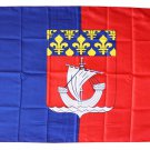 Paris - 3"X5" Polyester Flag