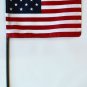 USA (15-Stars) - 4""X6"" Stick Flag