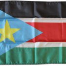 South Sudan - 12""X18"" Nylon Flag