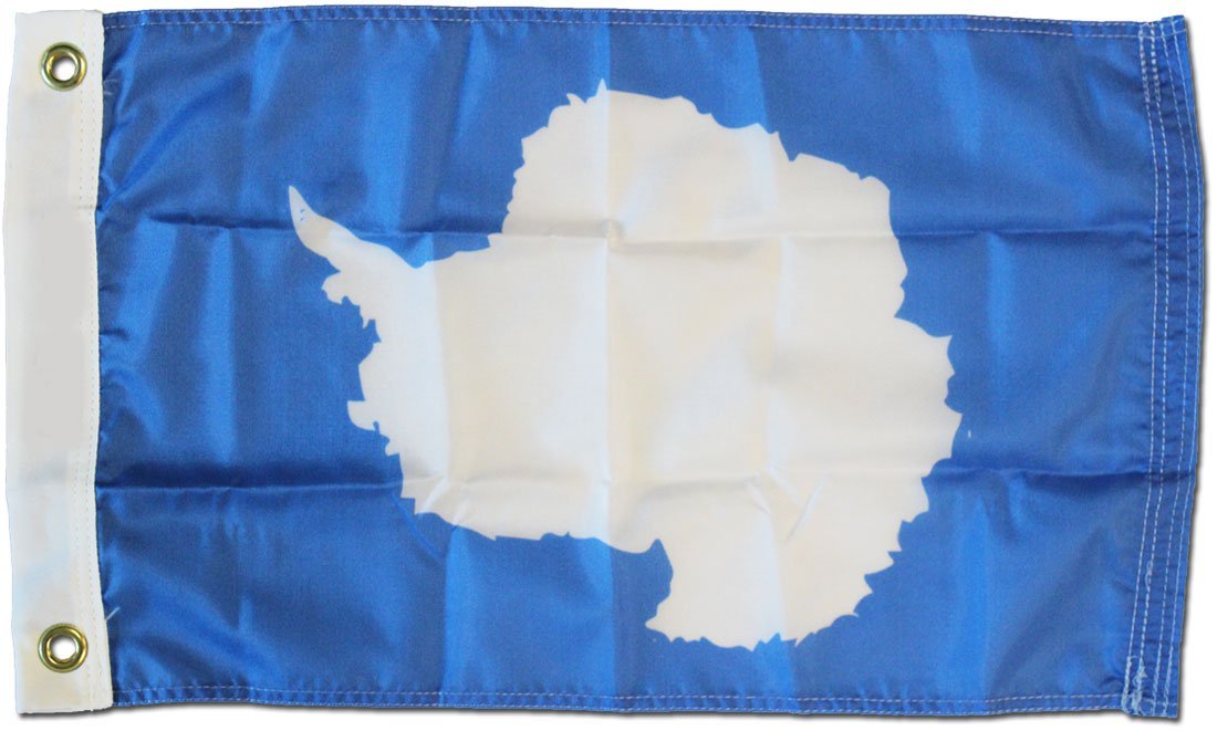Antarctica - 12""X18"" Nylon Flag