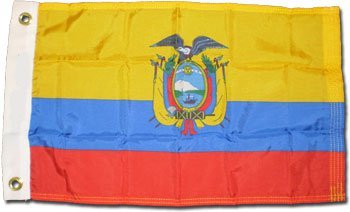 Ecuador - 12""X18"" Nylon Flag (State)