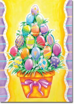 Egg Stack Toland Art Banner