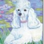 Poodle (Bonet) - 12.5""x18"" Garden Banner
