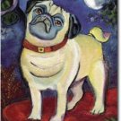 Pug Art Banner - Chagrowl